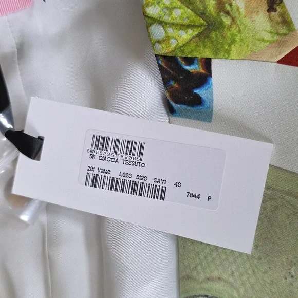 NWT Vivetta Graphic-Print Suit 2pc. Blazer Shorts - Picture 12 of 16